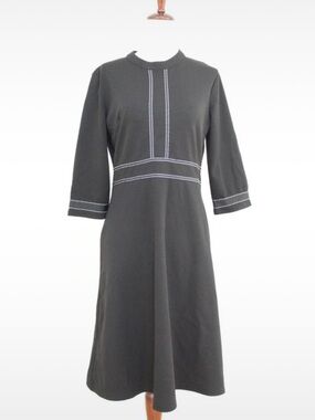 Black Knee Length Dress
